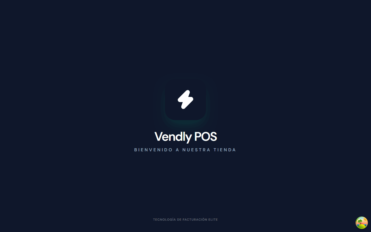 Pantalla pública de customer display de Vendly POS